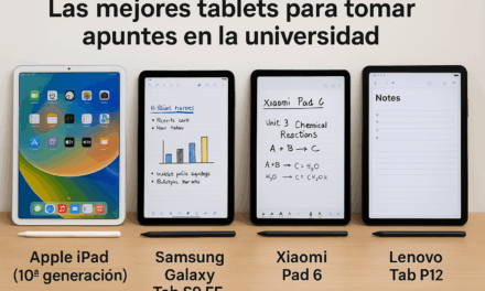 Las mejores tablets para tomar apuntes en la universidad
