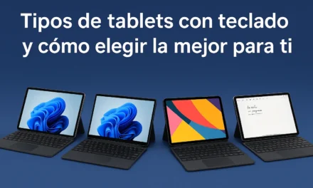 Tipos de tablets con teclado y cómo elegir la mejor para ti